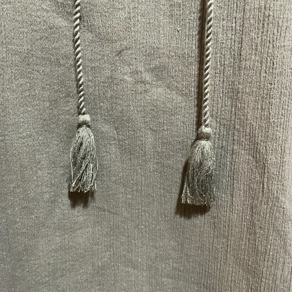 Catherines Green Tassel Boho Blouse Top - Picture 8 of 11
